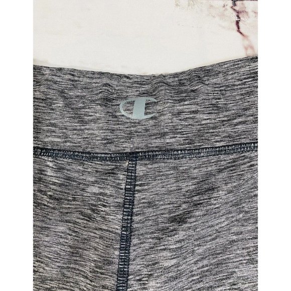 Champion Womens Leggings Sz Large Heather Gray Elastic Waist Footless Athleis - Picture 5 of 6